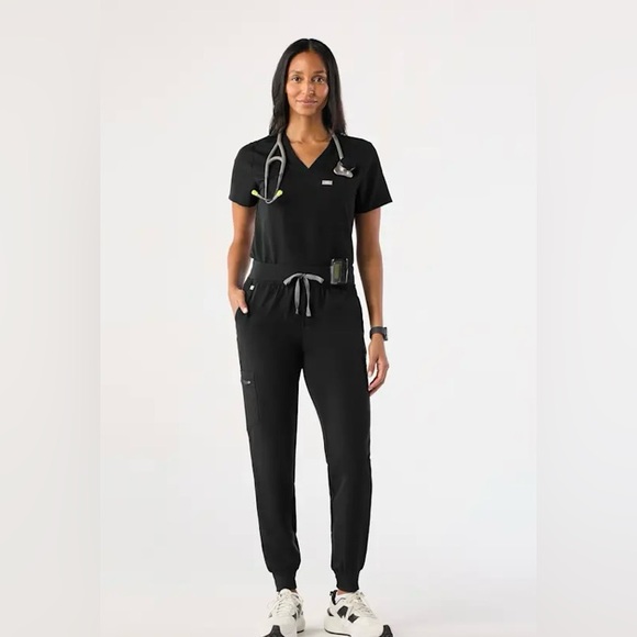 Zamora Jogger Scrub Pants Black Size Small - Picture 4 of 13